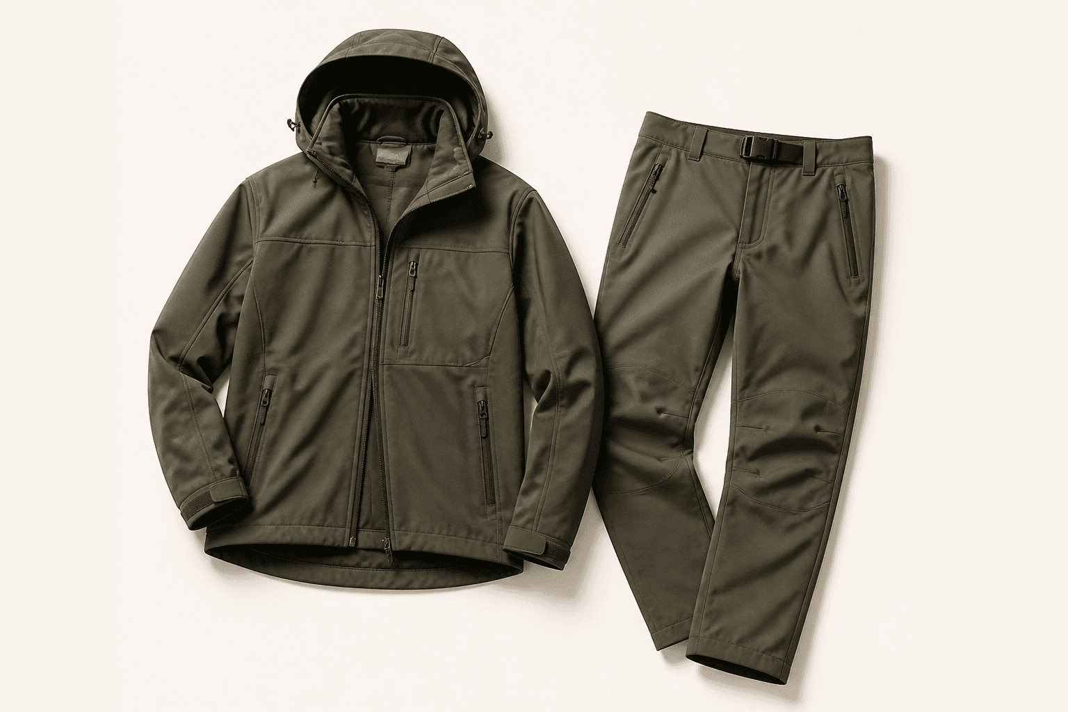 Hiking softshell and trail pants