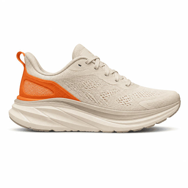 Motion One in cream and orange